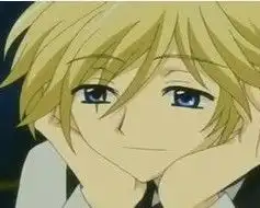 金发的戴眼罩的动漫少年