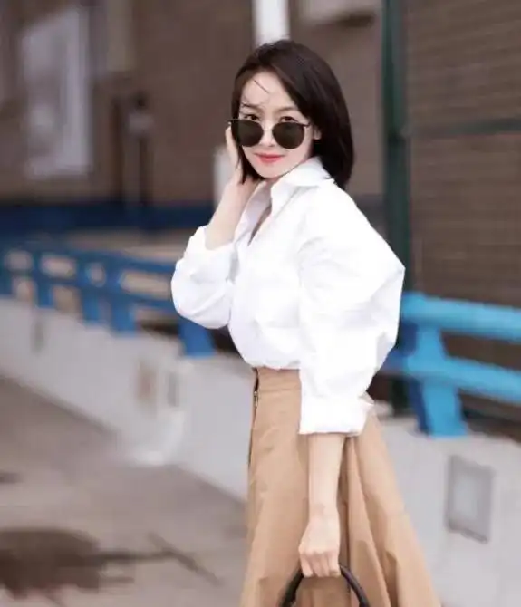 春天离不开高级感的白色系穿搭,时髦洋气,温柔气质拿捏得死死的