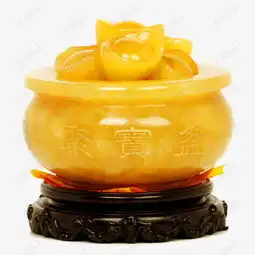 聚宝盆摆件素材图片免费下载高清产品实物psd千库网图片编号4860777