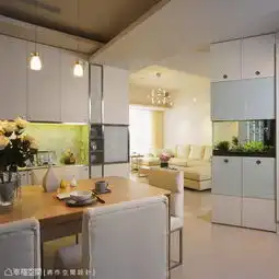 109方现代二居装修案例装修方案酷家乐