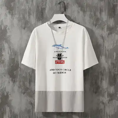 短袖t恤男新款夏季韩版潮牌ins帅气搭配x2011307