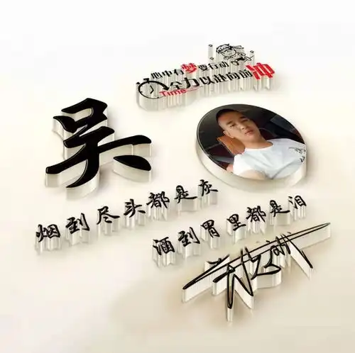 你该换微信头像了,3d立体简约十二生肖签名头像,2021属你最牛