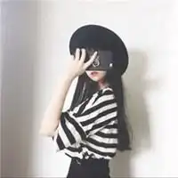 黑白头像女生冷酷霸气动漫微信头像图片大全