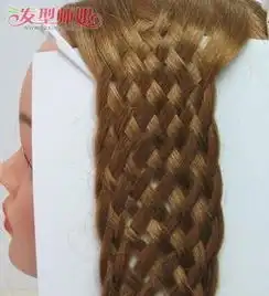 怎样编10股头发各种长发编辫子步骤大全8