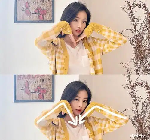 显好看显脸小的9个拍照姿势,甜美又可爱,快快get起来