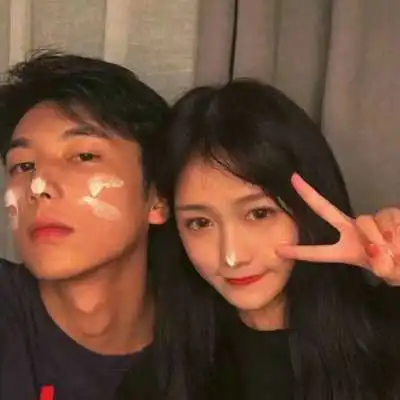 漂亮真人恋人头像