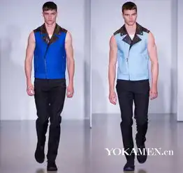 不图性感2014春夏男装流行无袖装