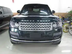 路虎汽车标志有的是黑色有的是蓝色