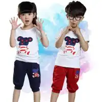 幼儿园园服夏装图片适合身高110cm中国供应商