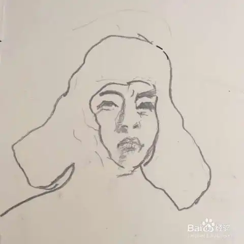 怎样画雷锋头像的简笔画