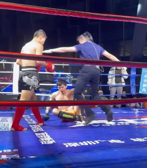 深圳福田区自由搏击运动员葛友鑫斩获泰拳全国大赛第五名