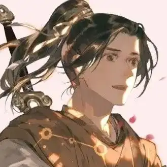 古风头像男日月星辰,旷野雨落