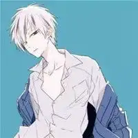 蓝底动漫男头像动漫蓝色背景男神头像微信头像图片大全