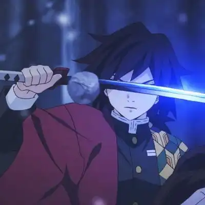 鬼灭之刃富冈义勇动漫男头