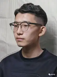 素描头像男青年正面及34侧面步骤详解