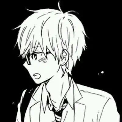 黑白男女生图片