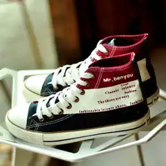 2015拼色条纹韩版休闲鞋单鞋帆布鞋男堆糖,美图壁纸兴趣社区