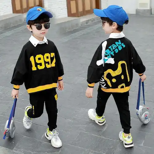潮我看今年最流行的男童套装,让宝宝从小时尚起来