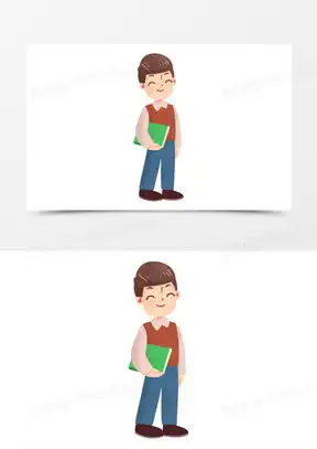 男老师卡通图片可爱大全熊猫办公