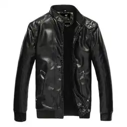 ppz男装机车皮衣男士pu皮衣修身加厚皮衣男2045图片大全邮乐官方网站