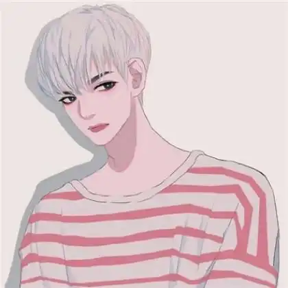 独一无二的头像男卡通,帅哥一枚保证撞不了头的