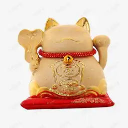 金色叮当项圈金色招财猫素材图片免费下载高清png千库网图片编号9289796