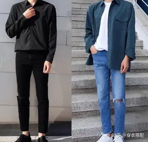 穿衣搭配男秋季干净整洁的男装穿搭