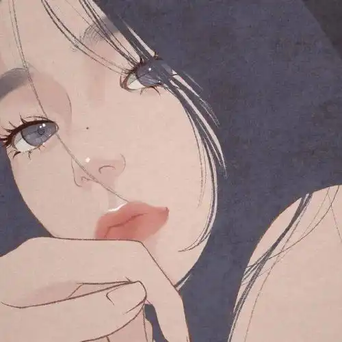 唯美手绘高清动漫女头