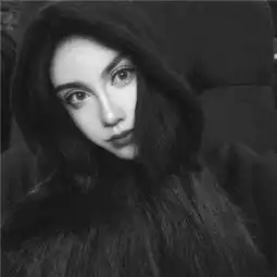 黑白霸气女生头像2018精选三分热度七分全靠配合