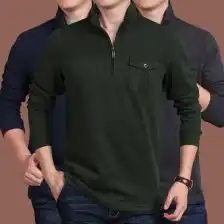 男装秋季nianjeep长袖t恤男士欧美时尚简约日常休闲宽松男t恤衫