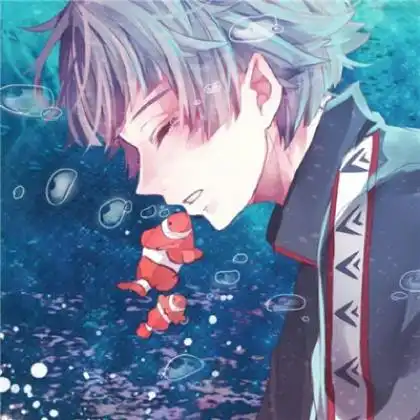 抖音头像男卡通最新,淡定来掩饰内心的伤感