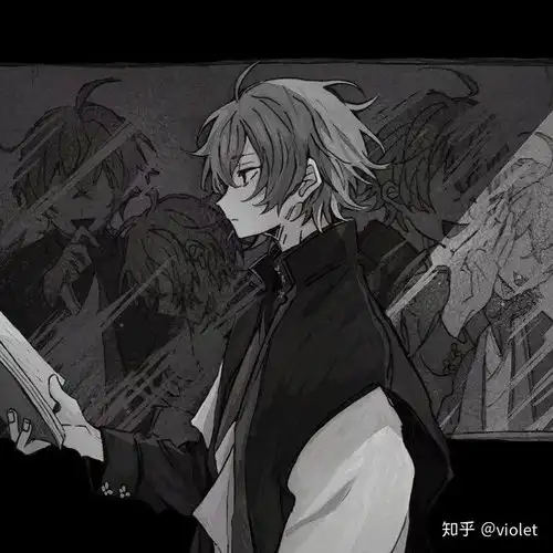 有哪些适合男生用的暗色系的动漫头像