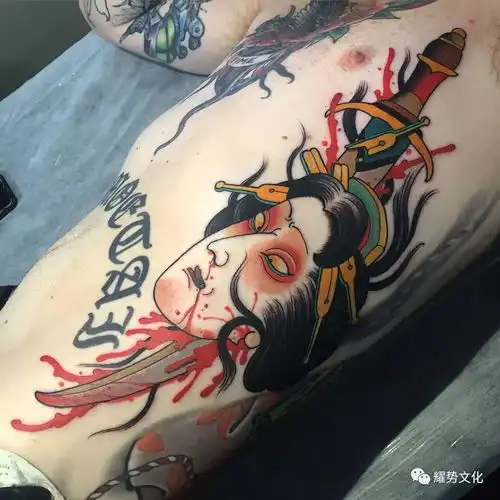 霸气侧漏新传统纹身素材