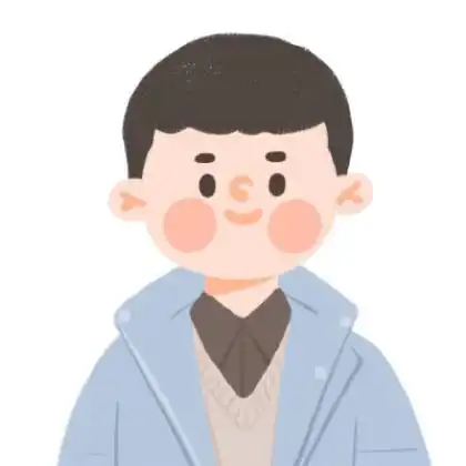 手绘可爱卡通男孩头像图片,看着简约但是最受欢迎