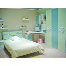 鹏景雅居儿童家具套房男孩卧室成套家私四件套儿童房bg06