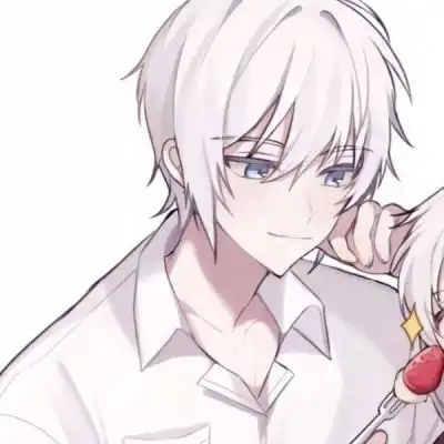 动漫cp头像一男一女可爱萌情侣专用图片