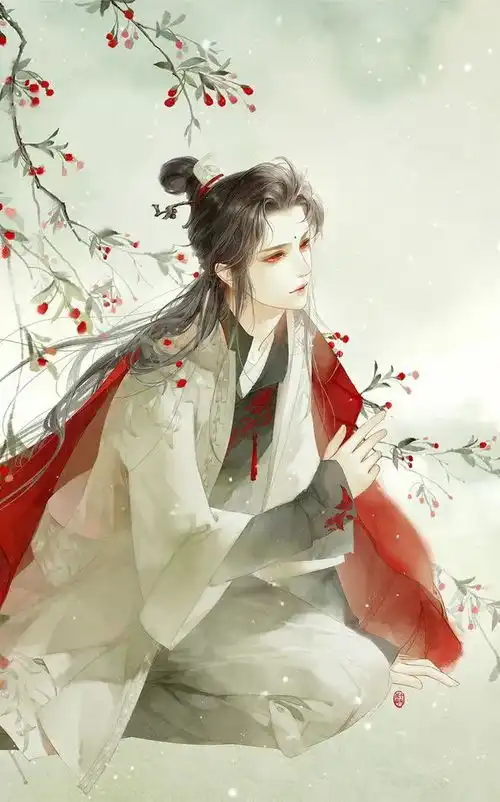 古风男生头像壁纸山野万里,你是我藏在微风里的欢喜