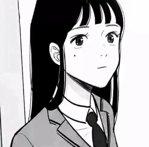 有哪些很好看的黑白动漫头像