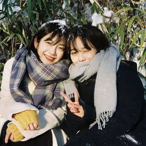 闺蜜头像好朋友当然要一直一直在一起啦