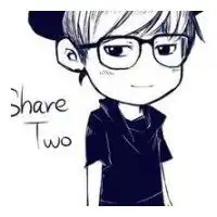 戴眼镜的小男生漫画图片