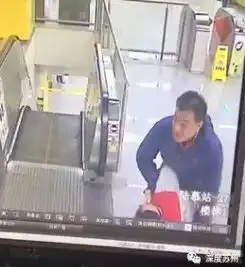 辣眼睛男子在地铁站强吻保洁阿姨