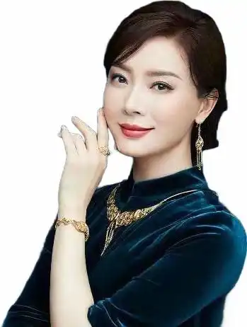 有缘牵手百年民族品牌中国珠宝首202104212陈数免抠图png背景透明素材贴图