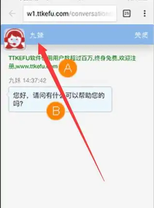 如何设置手机在线客服用户户对话左上角的头像与名称