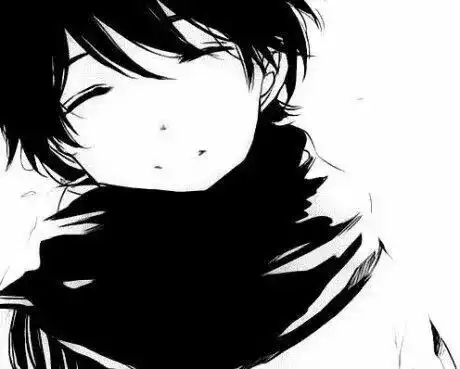 谁有好看的qq黑白头像,男生的,带伤感