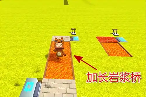 迷你世界如何在岩浆上做到水上漂一张图片给你揭晓答案