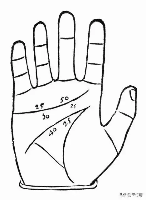 三角纹在手,富到九十九,今天一位长者,看了我的手这样说