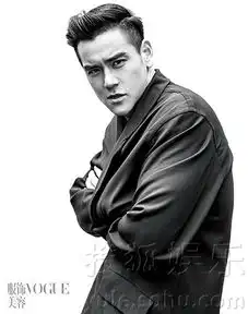 彭于晏年度黑白时尚杂志赏糙帅风格放飞自我