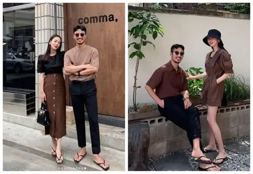 6组可一键复制的情侣穿搭,七夕就这么穿