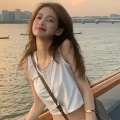 仙气森系女生头像绿色安静淡然的意境绿色头像女