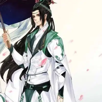 唐崎夜雨手绘古风唯美情头